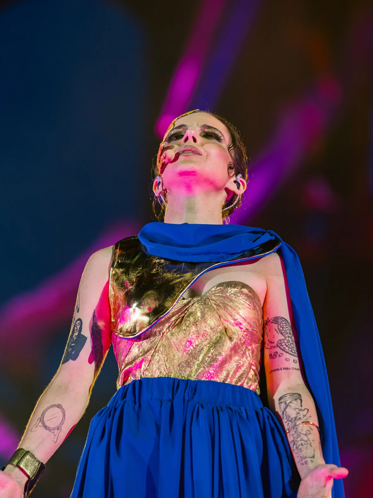 Marta Rosa a cantar no Mainstage do Tomorrowland